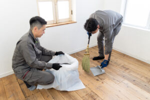 埼玉 遺品整理 できない　作業中の画像