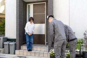 遺品整理 埼玉 評判　作業中の画像