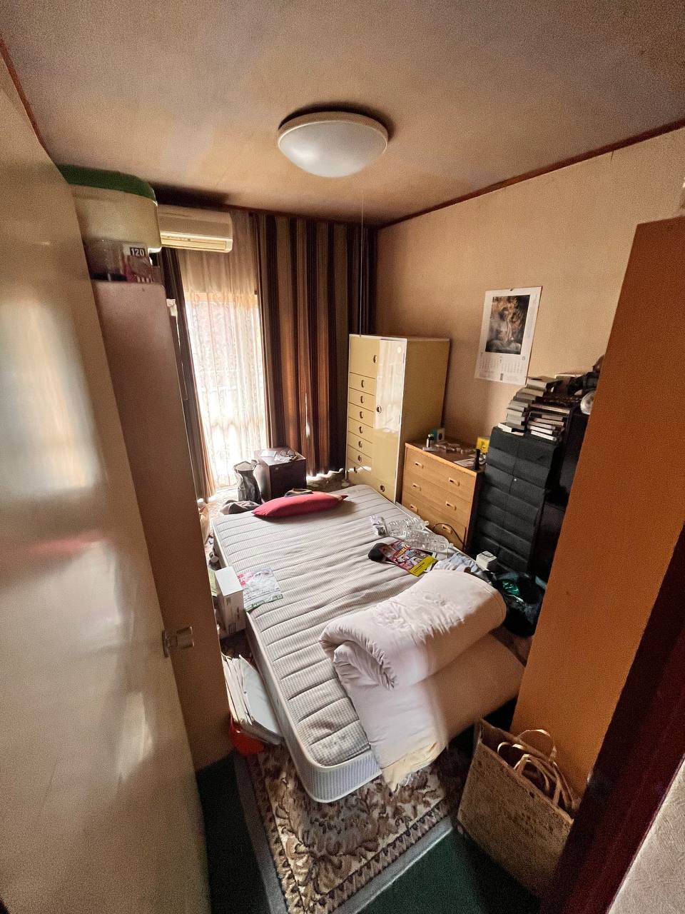 所沢市 孤独死 遺品整理 作業事例BEFORE