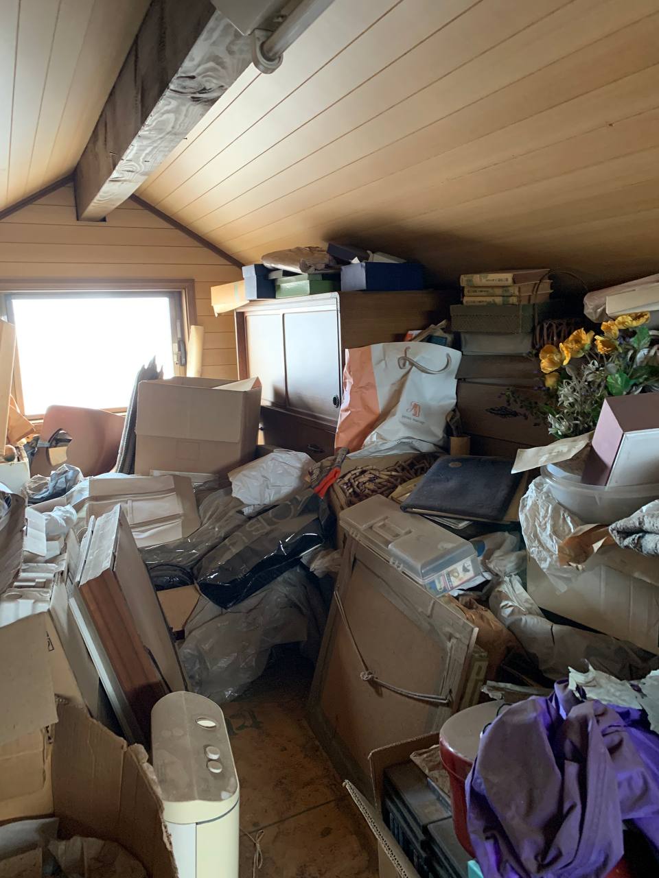 清瀬市 遺品整理業者 屋根裏の不用品回収