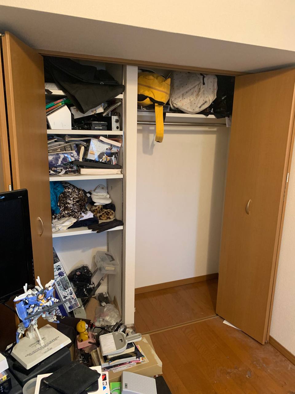 物屋敷　作業
